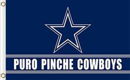 3x5ft Dallas Cowboys Puro Pinche team flags