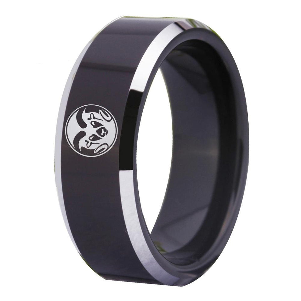Colorado State Rams Ring Tungsten 8mm Wedding Band Jewelry Men Women