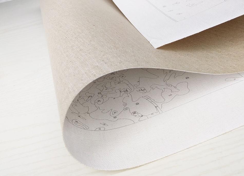 DIY Painting By Numbers - Colorful Lion (16"x20" / 40x50cm) - Andredamart