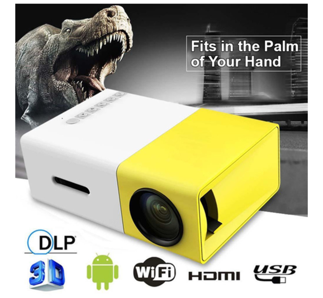 1080P Mini Portable HD LCD Projector