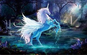 Beautiful Colorful Unicorn Painting (UNFRAMED) - Andredamart