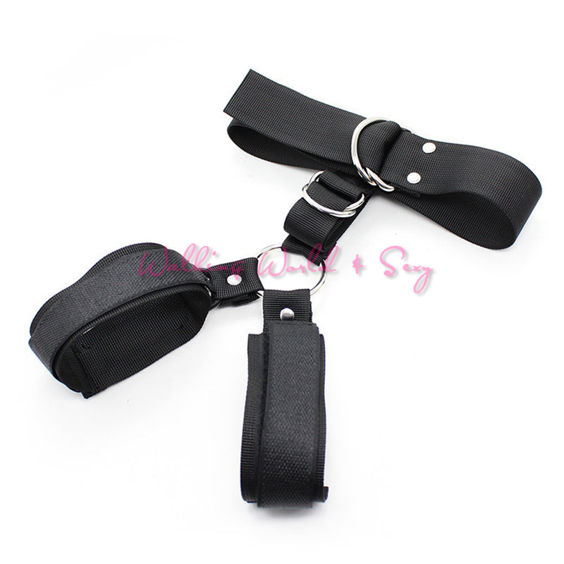 Collar and Wrist Restraint Set