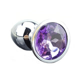 12 Colors Metal Anal Sex Toys For Women & Men,  Anal Butt Plugs + Crystal Jewelry, Booty Beads,Anal Tube, Sex Products