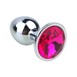 12 Colors Metal Anal Sex Toys For Women & Men,  Anal Butt Plugs + Crystal Jewelry, Booty Beads,Anal Tube, Sex Products