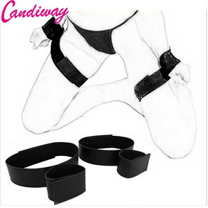 Bondage Wrist to Thigh Cuffs