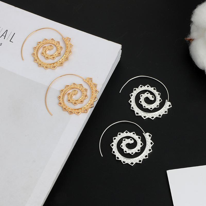 Gaia Spiral Earrings - Andredamart