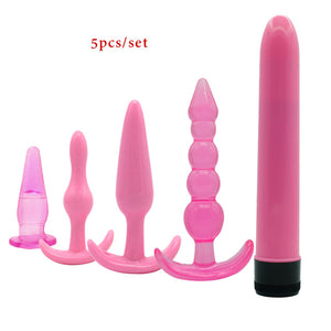 Dildo Vibrator Butt Plug Set