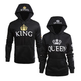 King Queen Hoodies