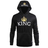 King Queen Hoodies