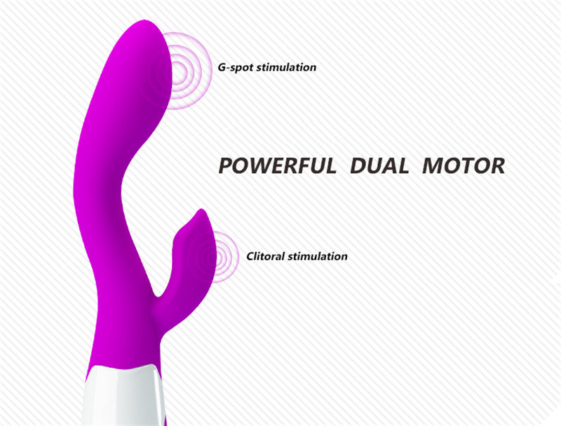 30 Speed Rabbit Silicone Vibrator