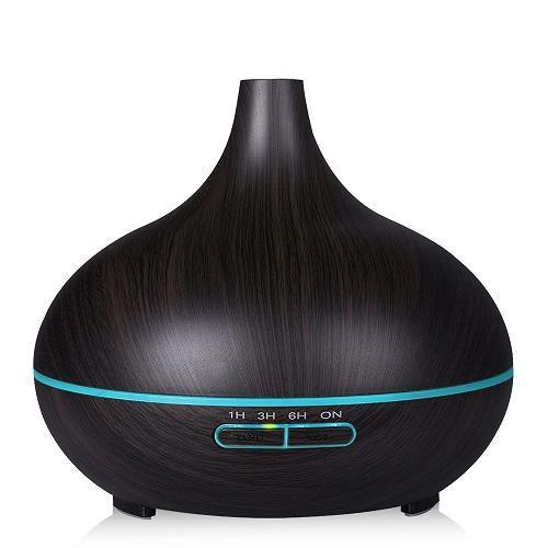 300ml Wood Grain Cool Mist Aroma Diffuser - Andredamart