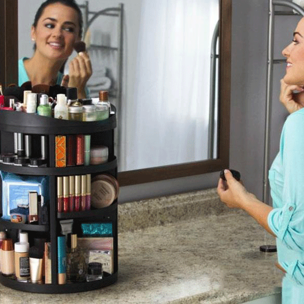 360 Degree Makeup Organizer