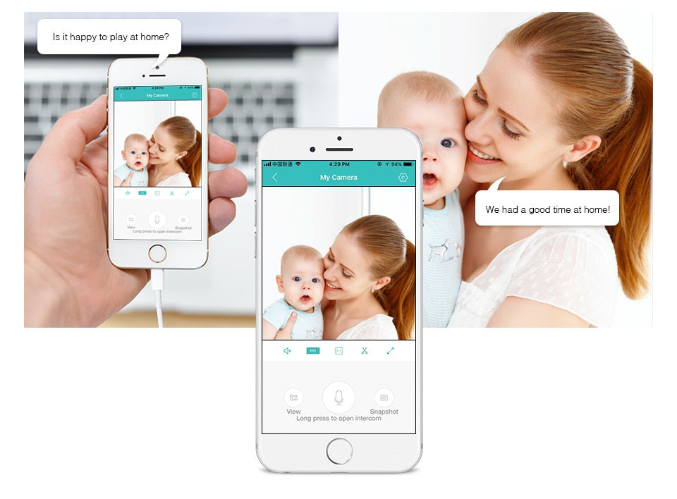 Light Bulb Home Camera