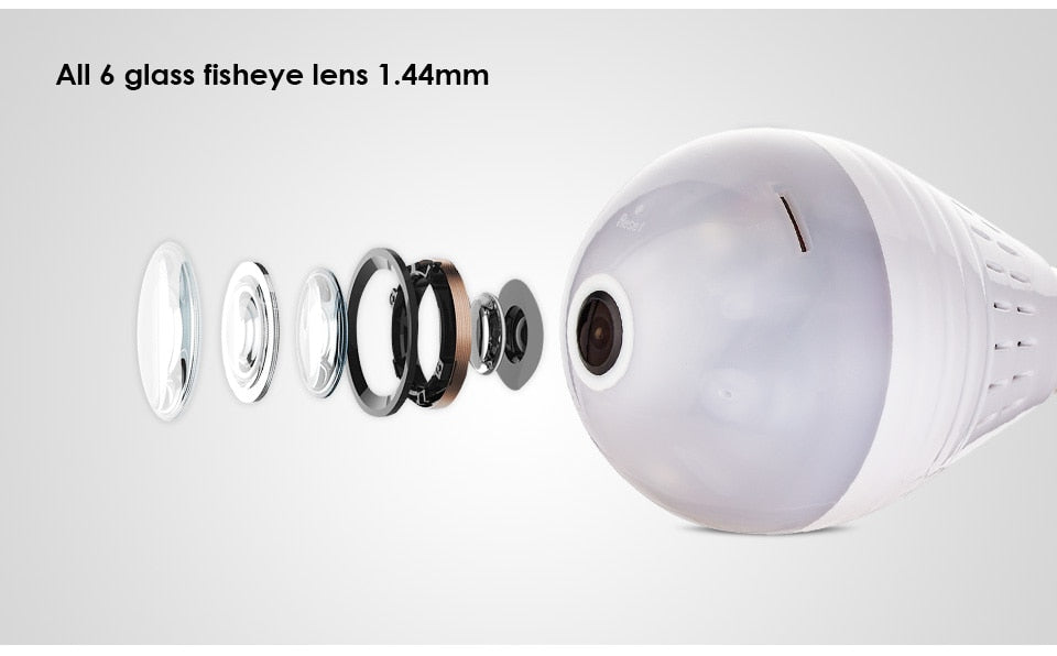 Light Bulb Home Camera