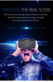 VR headset with built-in headphones