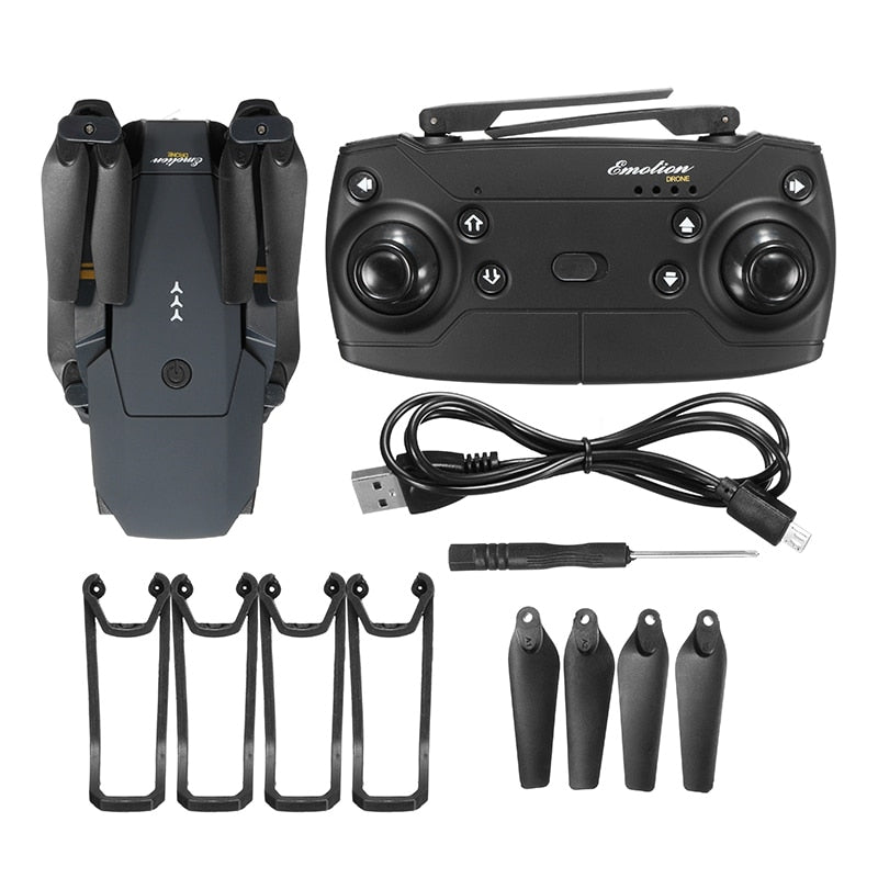 WiFi FPV Wide Angle HD Camera High Hold Mode Foldable Drone