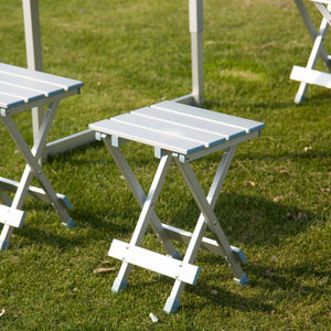 Portable Folding Camping Outdoor Picnic Party Table Garden BBQ Chairs w/4 Seats